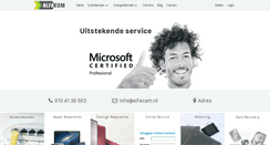 Desktop Screenshot of alfacom.nl