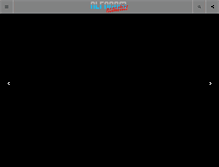 Tablet Screenshot of alfacom.ch