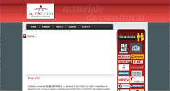 Desktop Screenshot of alfacom.ro