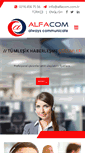 Mobile Screenshot of alfacom.com.tr